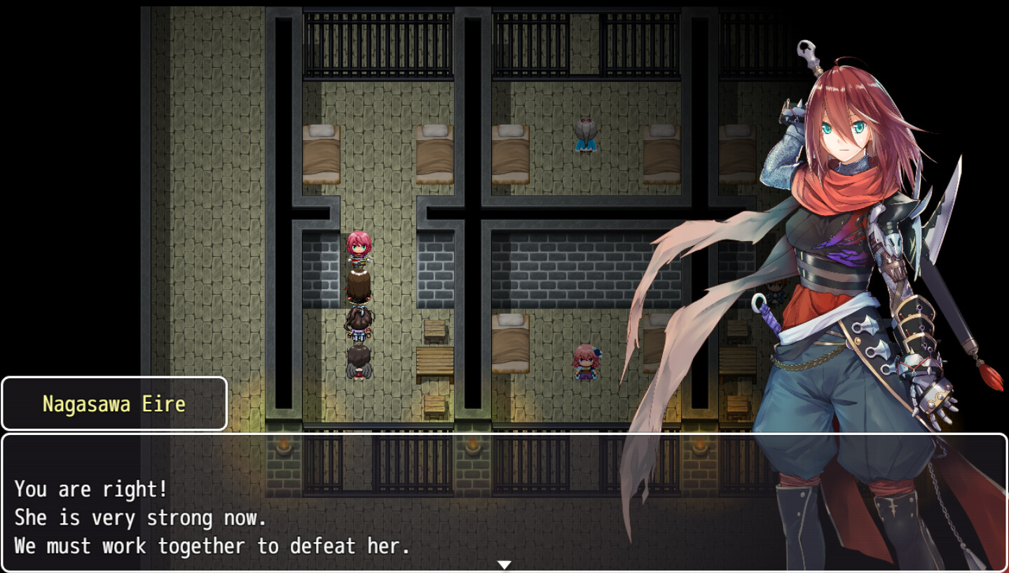 Samurai Pixel Blood game.