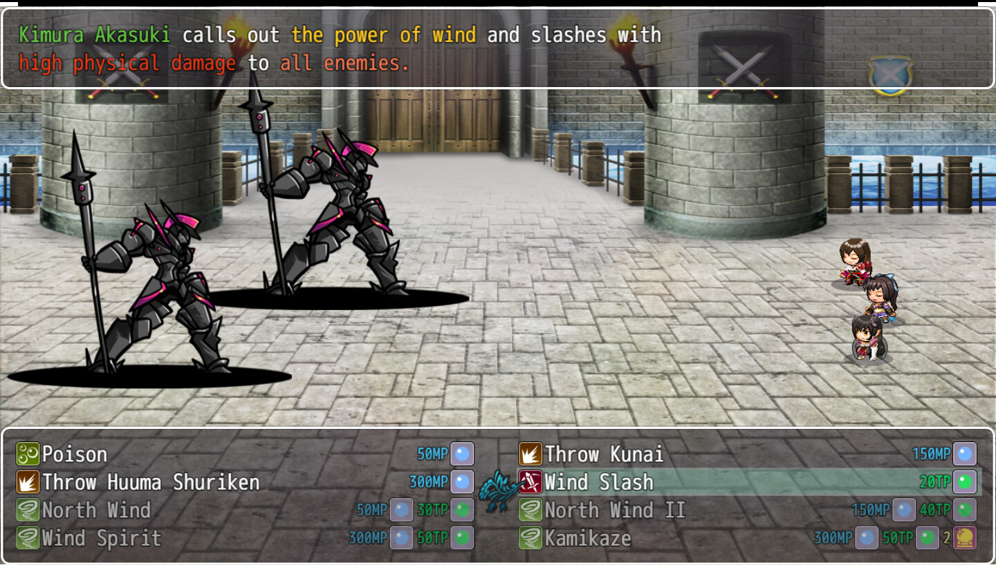 Samurai Pixel Blood game.