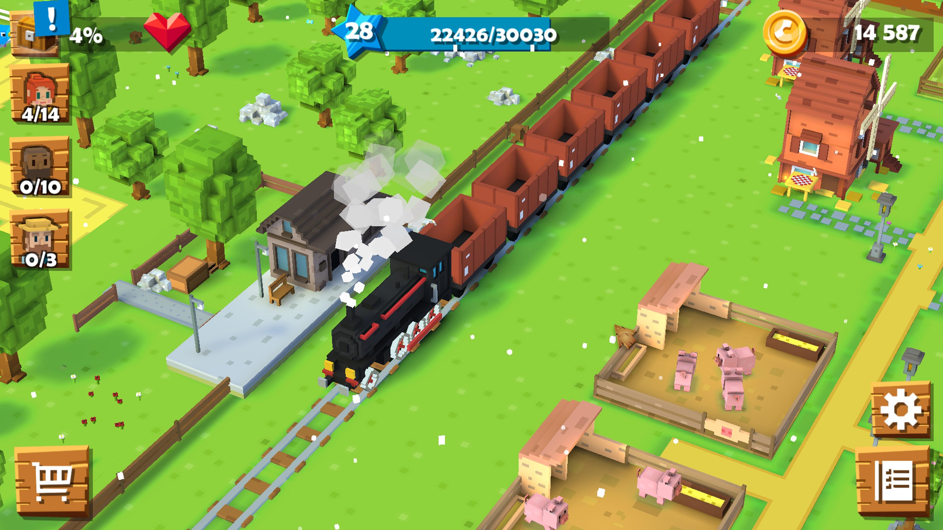 Blocky farm много денег