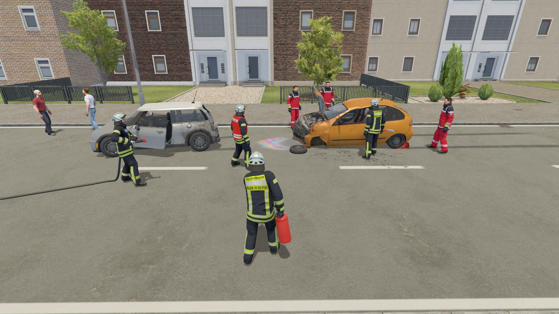 Fire fighting simulation. Emergency call 112 die feuerwehr simulation. notruf 112  emergency call 112. emergency call 112 – the fire fighting simulation 2. игры на пк про экстренные службы.