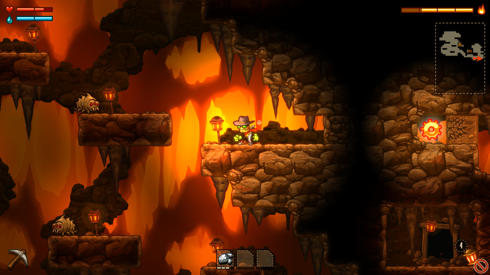 Как выглядит 2д мир Купить SteamWorld Dig (Steam ключ) ✅ REGION FREE/GLOBAL + 