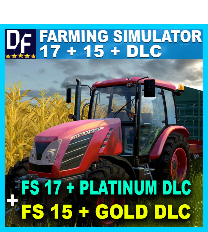 Buy Farming Simulator 17 Platinum +FS15 Gold ️STEAM Account
