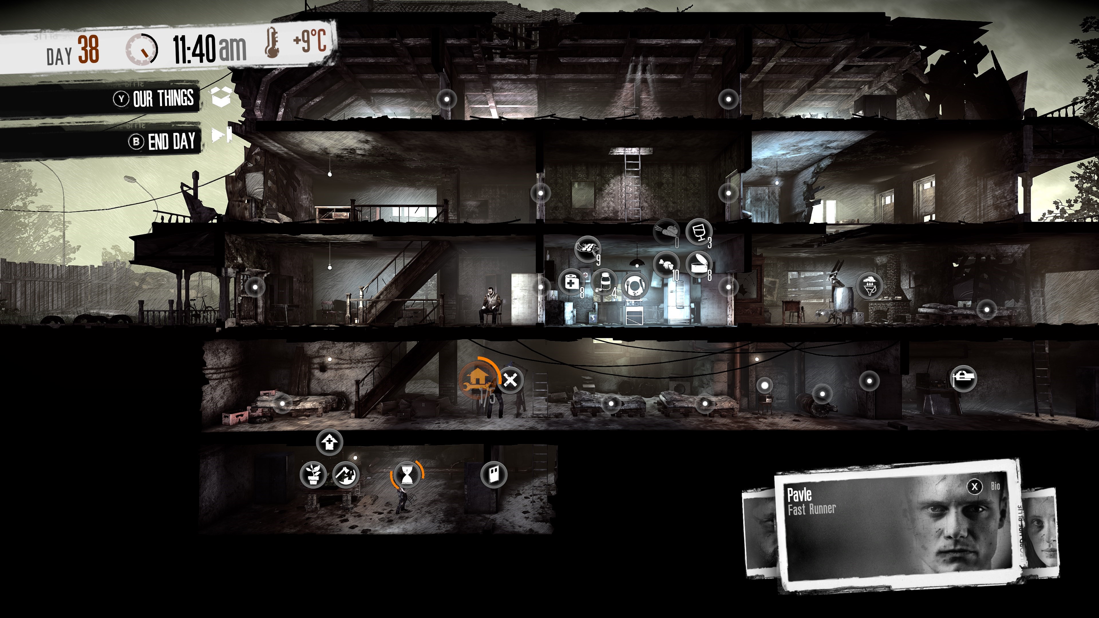 This war of mine микстурный стол